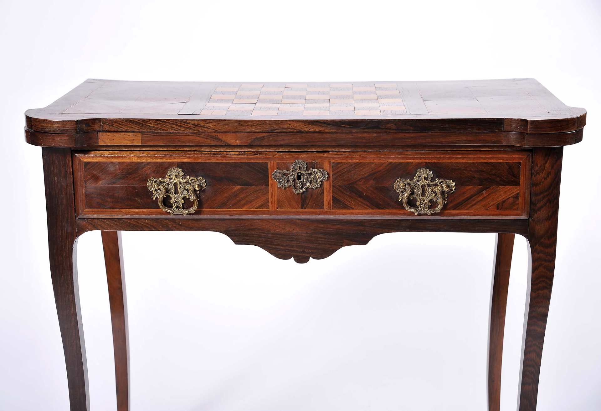 A game table with drawer - Image 5 of 5