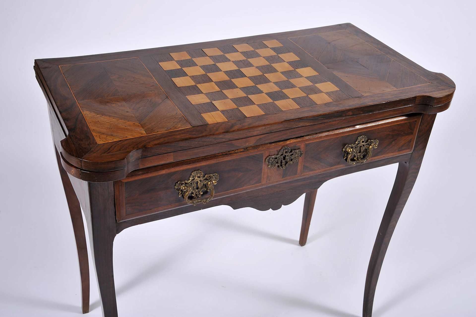 A game table with drawer - Image 3 of 5