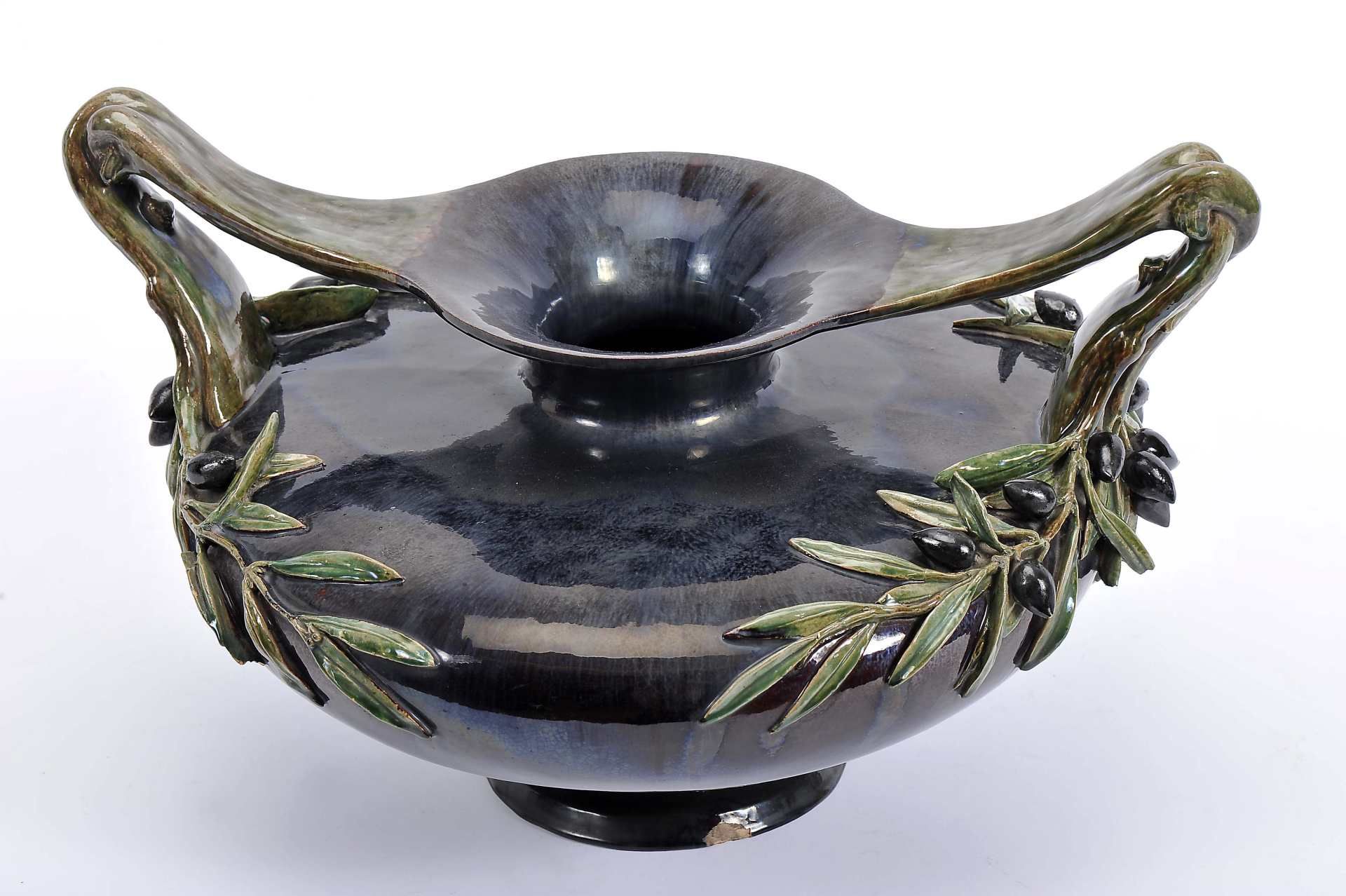 A large "olives" vase - Image 2 of 4