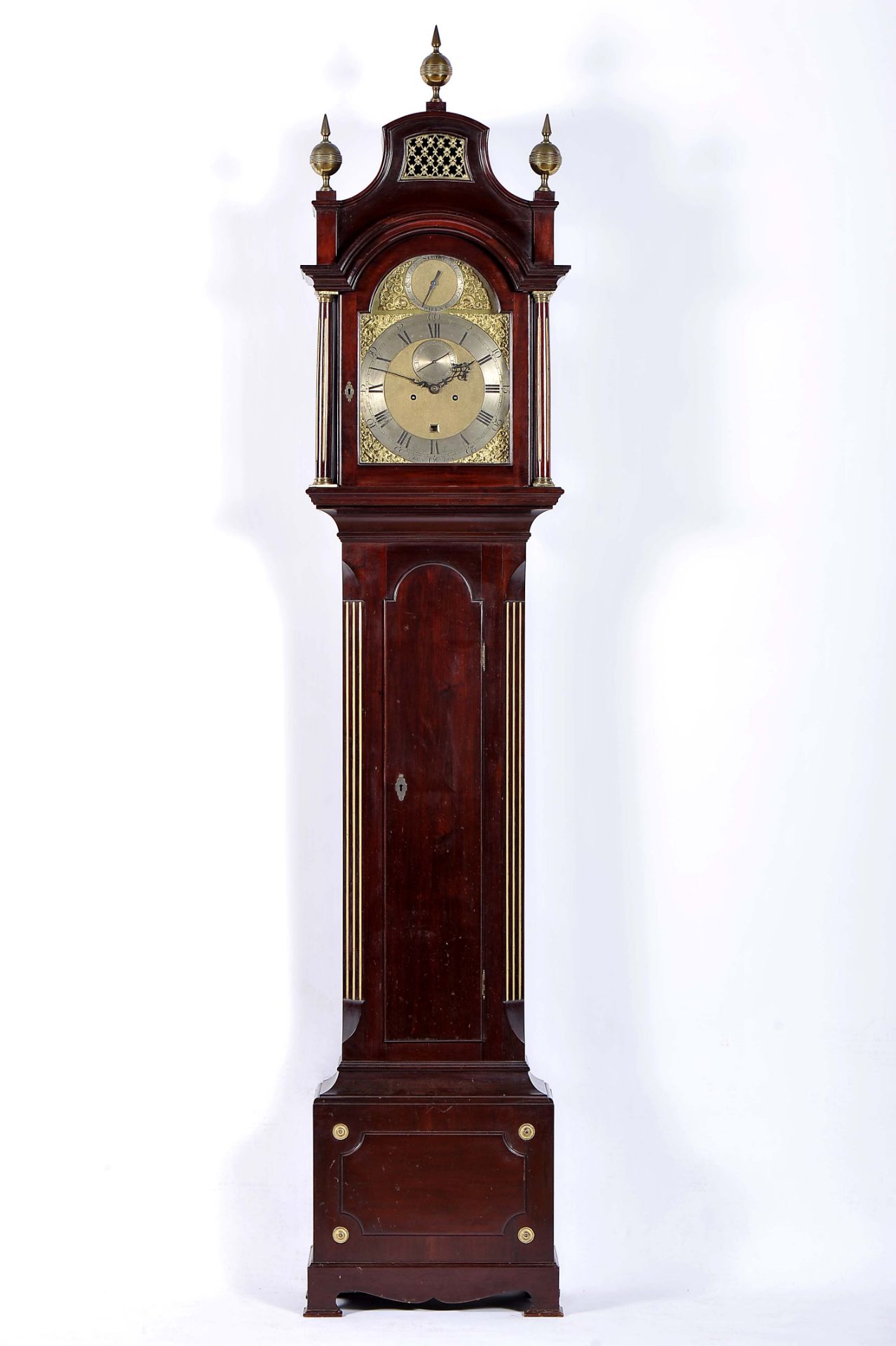 A longcase clock