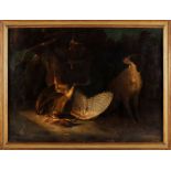 A still-life - bird and hound