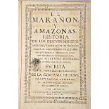 RODRIGUEZ, Pe. Manuel, S.J.- EL | MARAÑON | Y | AMAZONAS. | HISTORIA | DE LOS DESCVBRIMIENTOS, | ENT