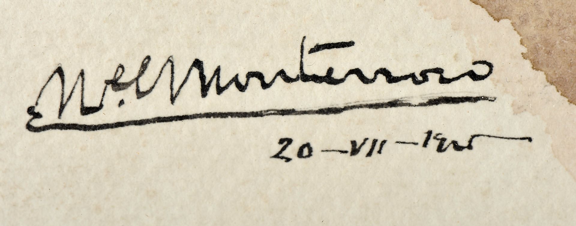 MANUEL MONTERROSO - 1878 -1968 - Image 4 of 4