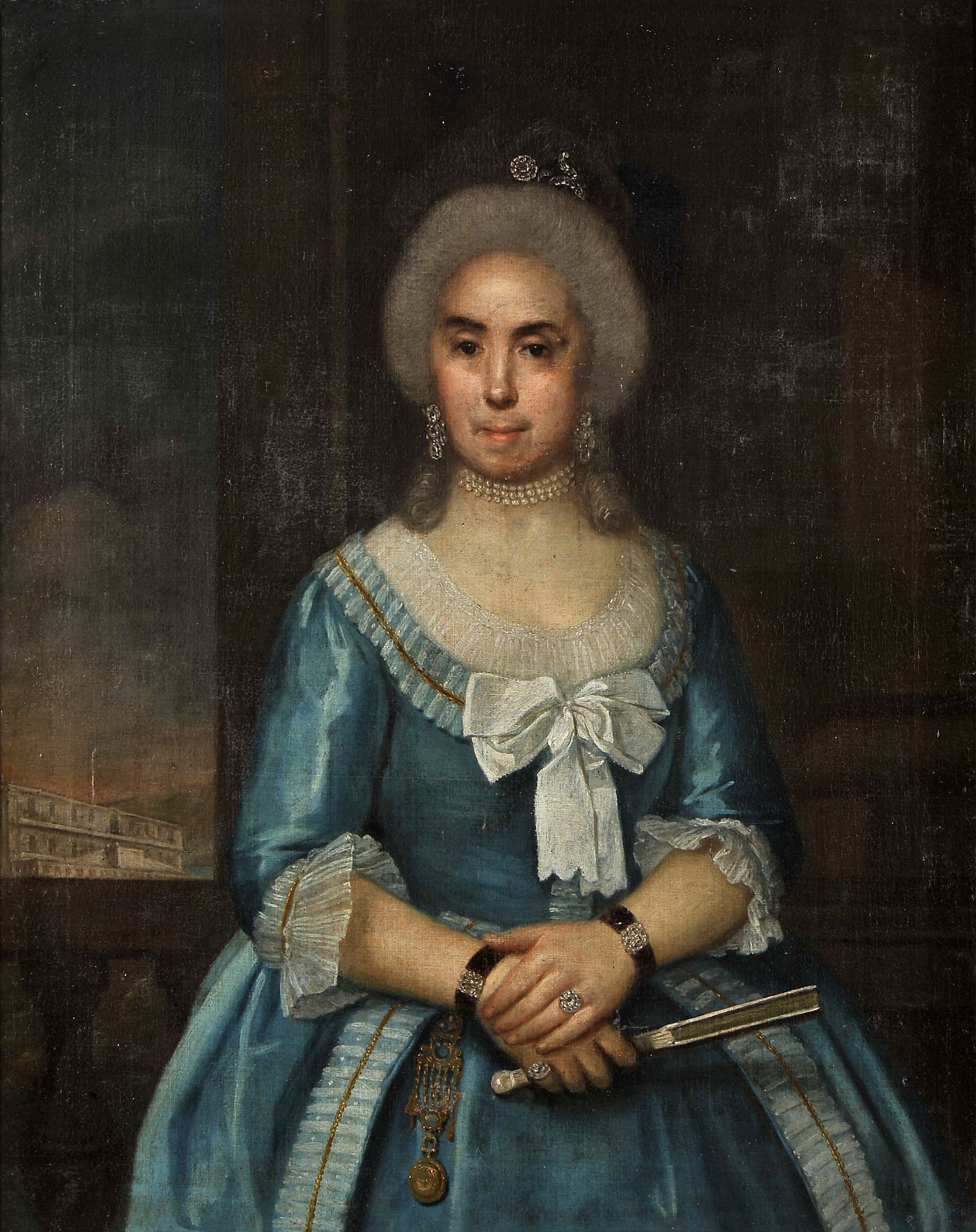 Portrait of D. Maria de Beça Ferraz - Image 2 of 8