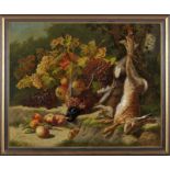 A still-life - Game and fruits