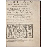 FIASCHI, Cesare.- Trattato dell’imbrigliare, atteggiare, & ferrare cavalli di Cesare Fiaschi, nobile