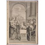 BARTOLOZZI, Francesco.- [Album de gravuras].- S.l.: s.n., s.d. [ca. 1760-1790].- [57] gravuras; 54 c