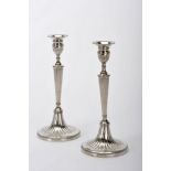 A pair of candlesticks