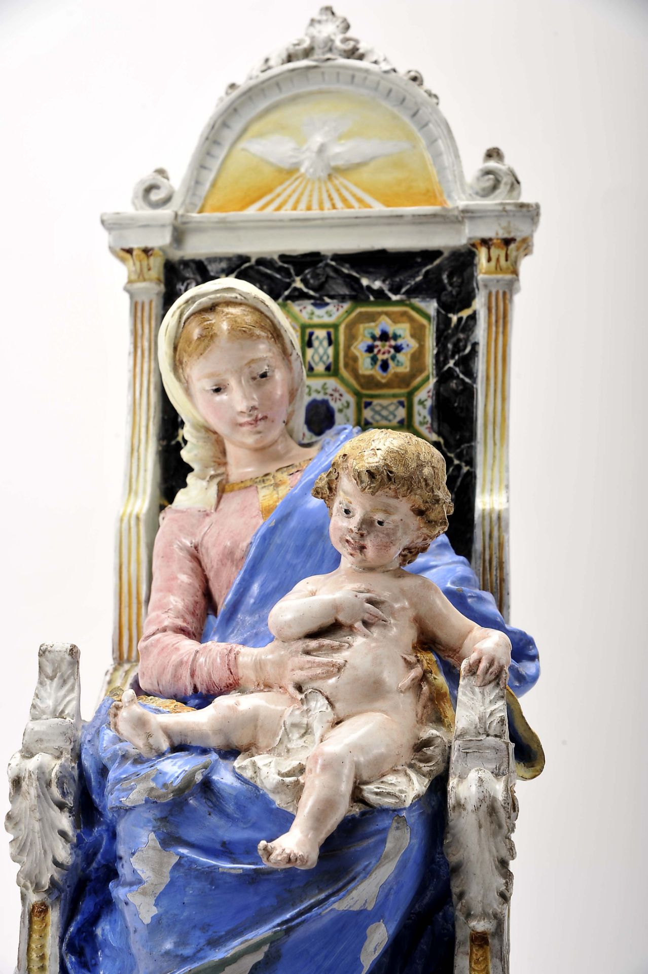 Our Lady in Majesty with the Child Jesus - Image 2 of 5