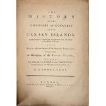 GLAS, George (trad.).- The history of the discovery and conquest of the Canary Islands: translated f