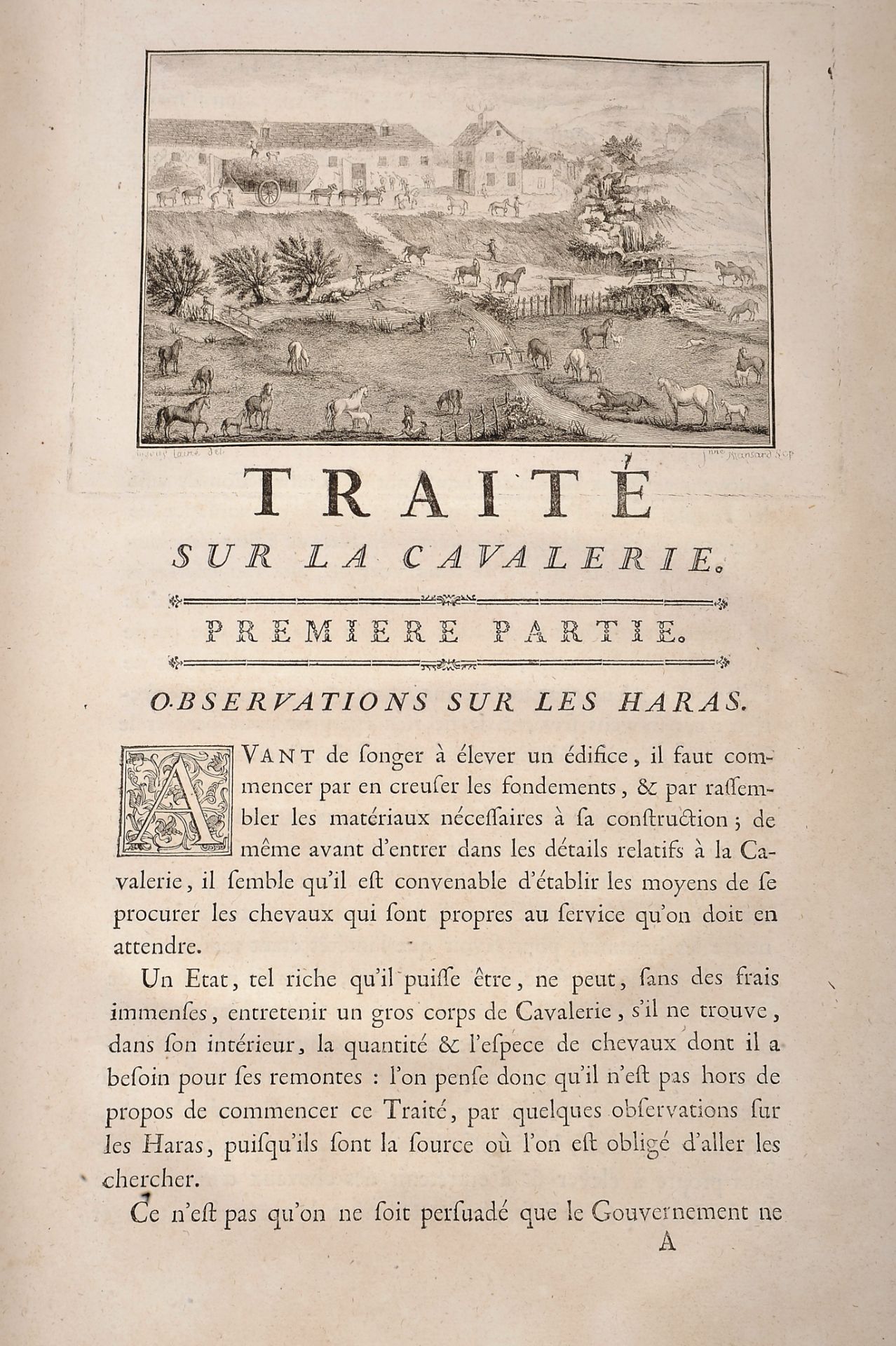 DRUMMOND DE MELFORT, Louis Hector, Comte.- Traité sur la cavalerie.- A Paris: De l'Imprimerie de Gui - Image 4 of 9