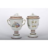 A Pair of Urns with Covers