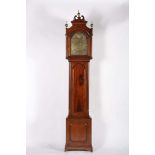 A longcase clock