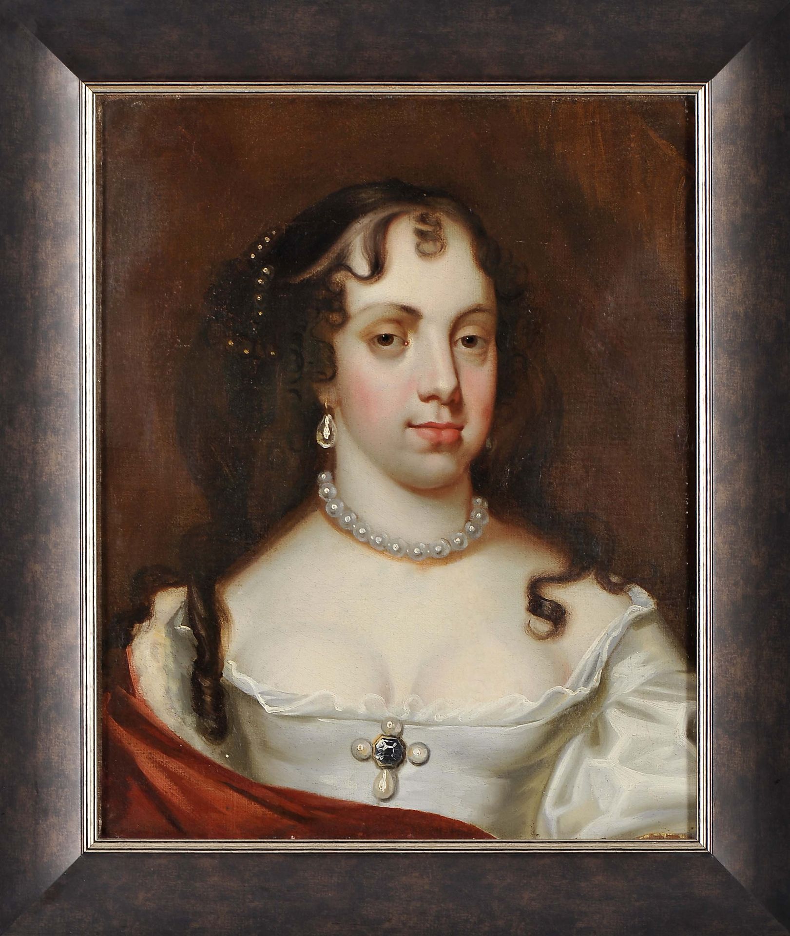 Portrait of Catherine of Braganza (1638-1705), Infanta of Portugal and Queen of England