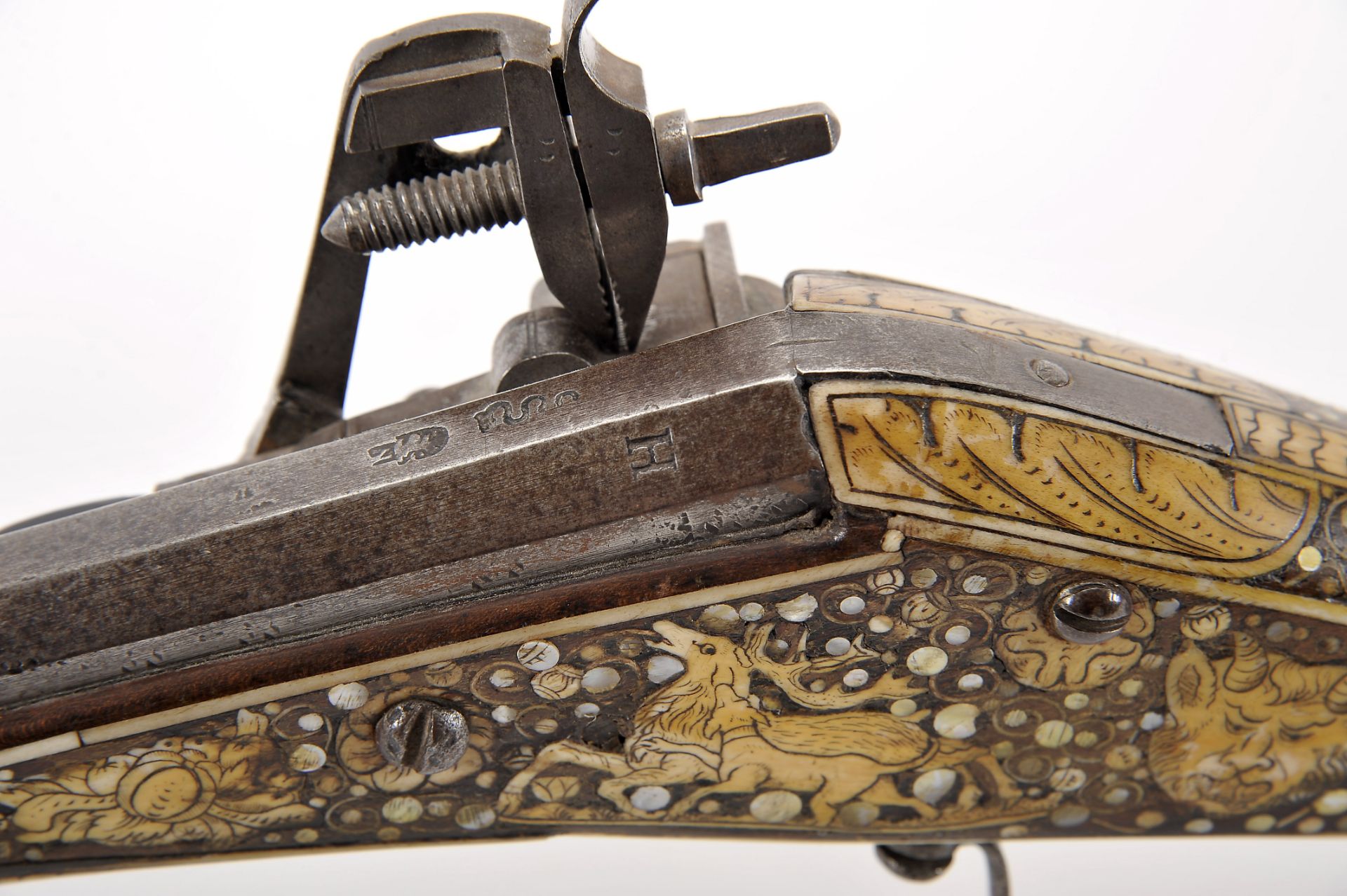 A Wheellock pistol, pistol (c. 1590) - Bild 6 aus 8
