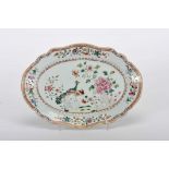 Scalloped octagonal platter