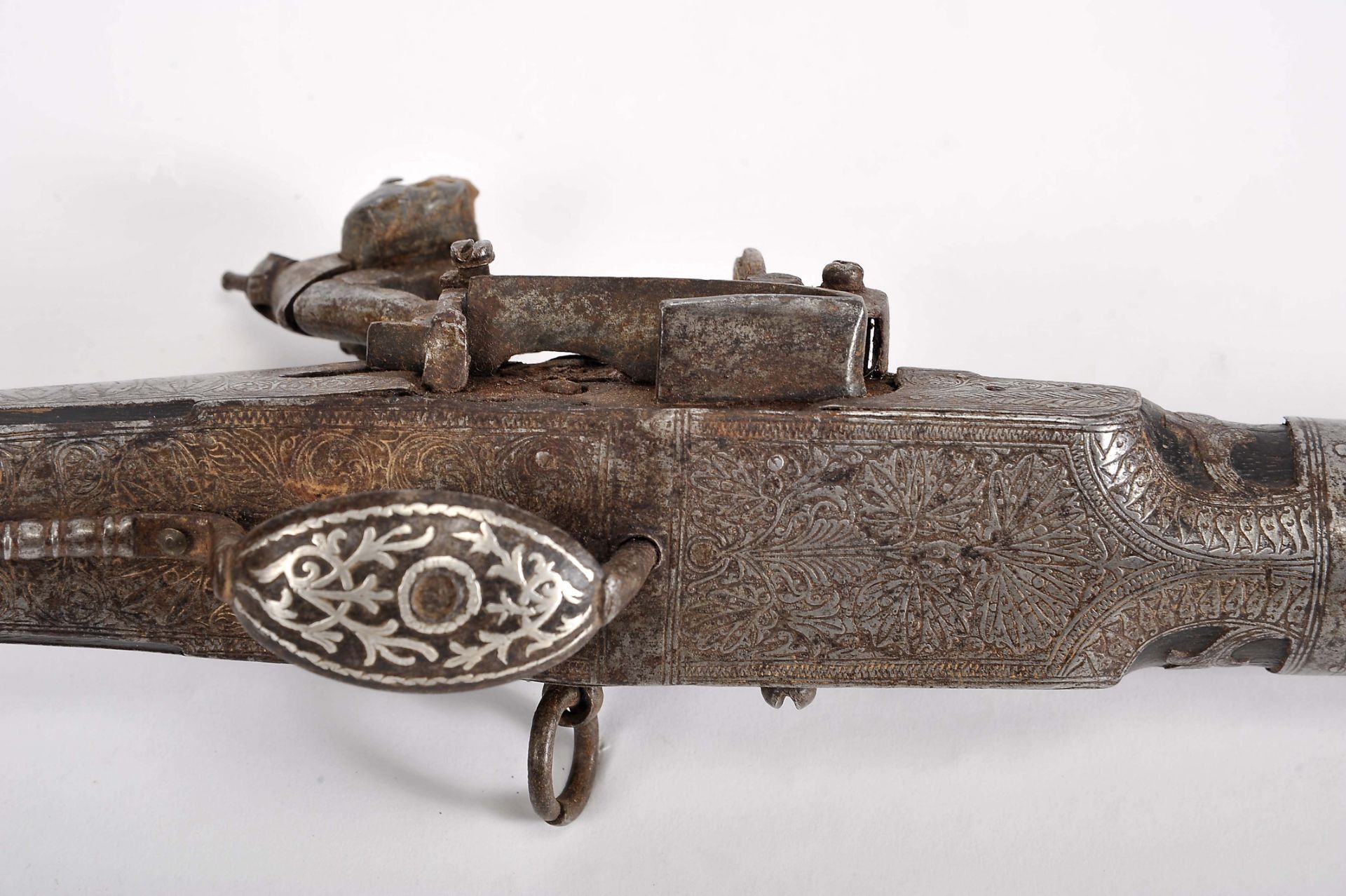 A miquelet flint shotgun - Image 6 of 7