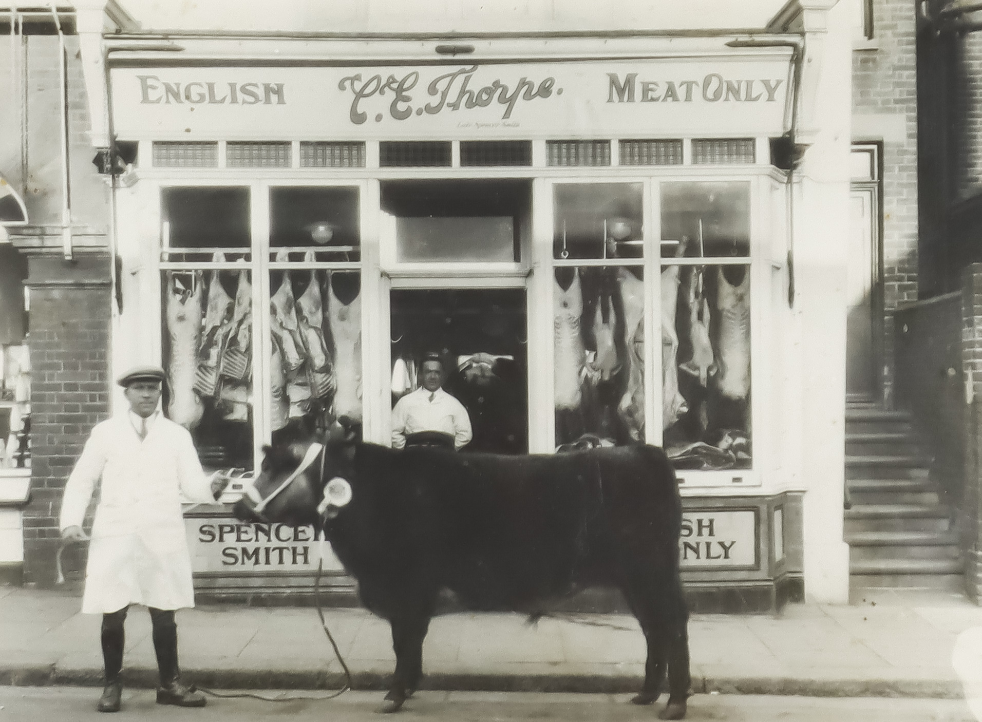 William Edward Wright & Sons (Forest Gate Studio) - Black and white photograph - "Norwoods" - - Image 2 of 3