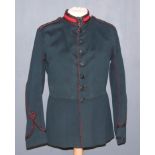14. A King's Royal Rifleman Corps Bugler's Full Dress Tunic, Issue Date 1934