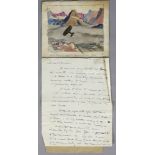 ***A Small Selection of Handwritten Letters from Stanley Spencer (1891-1959), one dated July 7th