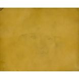 ***Stanley Spencer (1891-1959) - Pencil sketch - His wife Hilda Carline wearing a broad brimmed hat,