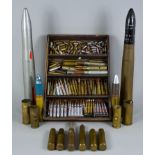 A Quantity of 20th Century Spent, Training and Inert Munitions, comprising artillery shells,