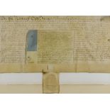 The Last Will and Testament of Thomas Joachim of Sittingbourne, Kent, 1723, written in a legal