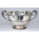 A Late Victorian Silver Circular Two-Handled Bowl, by the Goldsmiths & Silversmiths Company Ltd,