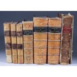 A Small Collection of Leather and Half Leather Bound Volumes, including - James Taylor - "The