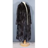 An Eaton Lady's Mink Full Length Fur Coat, size 10-12
