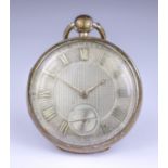 A Silver Cased Open Faced Fusee Lever Pocket Watch, by I. L. Vick, Stroud, 1829, 54mm diameter case,