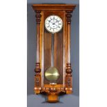 A Mid 19th Century American Mahogany and Grained Wood Cased Wall Clock, by Seth Thomas, Plymouth