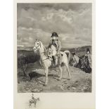 Abel Justin Mignon (1861-1936) after Ernest Meissonier (1815-1891) - Mezzotint - Napoleon on