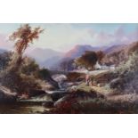 Tom Seymour (1844-1904) - Oil painting - "A Cumberland Valley", signed, canvas 16ins x 24ins, in