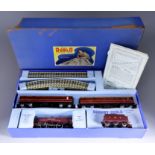 A Hornby 00 Tin Plate Passenger Train Set EDP 2 - "Duchess of Atholl", with locomotive, tender,