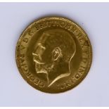 A George V 1913 Half Sovereign