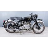 1952 Vincent Rapide Motorcycle, fully restored 14 years ago and only 82 miles since (lots of