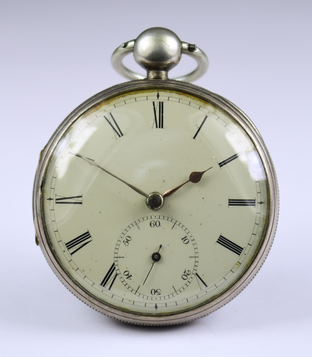 Three Silver Cased Open Faced Lever Fusee Pocket Watches, comprising - one by H Stuart, Liverpool,