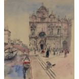 ***Albert Ernest Richardson (1880-1964) - Watercolour - "Venice", signed and dated 1950, 11ins x 9.