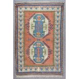 A Turkish Rug of "Kazak" Design and a Bokara Rug of "Turkmen" Design, Modern, the Turkish rug