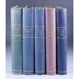The Boys Own Annual - Five bound volumes for the years 1886-1890, published by The Boys Own Paper