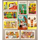 A Collection of Loose Postcards of Saucy, Humorous and General Interest (approximately 150), an