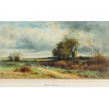 ***Henry John Sylvester Stannard (1870-1951) - Watercolour - "The Sheepdog's Reward", signed, 12.