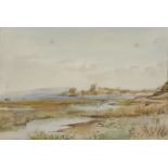 20th Century School in the Manner of David Cox (1783-1859) - Three watercolours - View of Bosham,