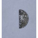 Harthacnut (1035-1042) - Silver Cut Halfpenny, Wynstan, 18mm, 6.5g, VF