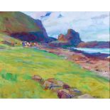 ***Roy Freer (1938-2021) - Oil painting - "Causeway Cliffs", signed, canvas 19.5ins x 24.5ins, in