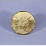 A Maltese Twenty Pound (£M20) Gold Coin, 1972, VF, gross weight 12g