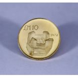 A Maltese Ten Pound (£M10) Coin, 1972, VF, gross weight 5.9g