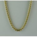 A 9ct Gold Box Chain, 400mm overall, gross weight 88.4g