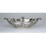 An Edward VII Silver Oval Basket, by Joseph Rodgers & Sons, Sheffield 1905, of Art Nouveau design